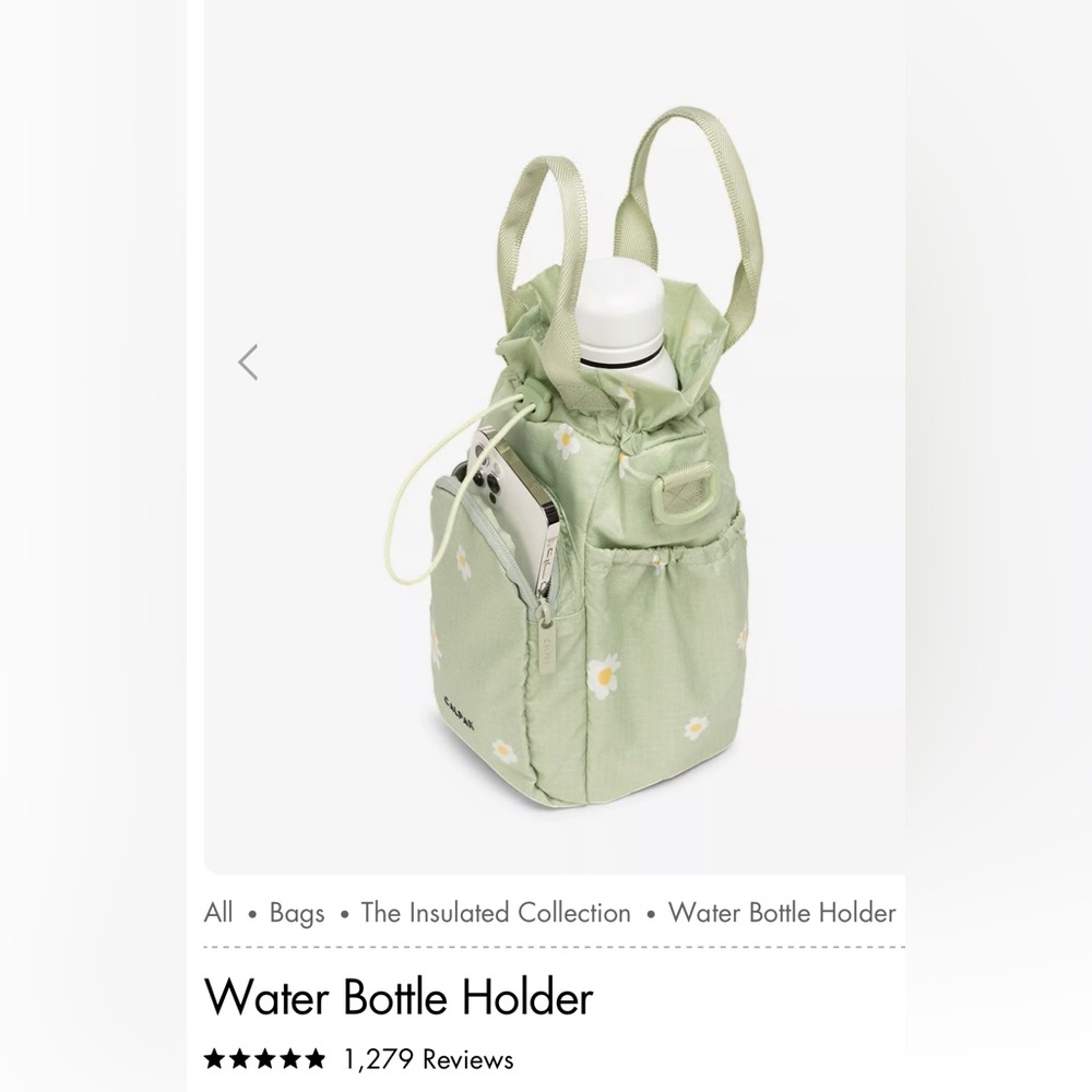 Calpak water bottle holder sling